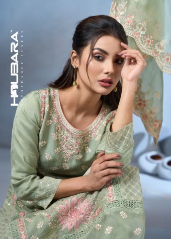 Chiffon Georgette Greenish Yellow Embroidered Salwar Kameez  price in bangladesh