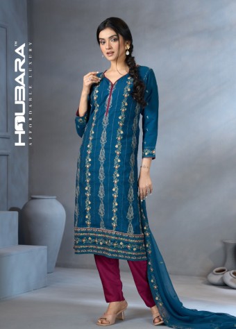 Embroidered Sea Green Georgette Salwar Kameez price in bangladesh