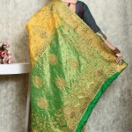 Pure Silk Saree In Yellow price in bangladesh