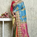 Pure Silk Saree In Multicolor price in bangladesh