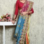 Pure Silk Saree In Multicolor price in bangladesh