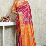 Pure Silk Saree In Pink price in bangladesh