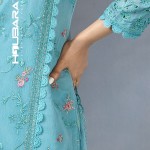 Floral Printed Sky Blue Georgette Salwar Kameez price in bangladesh