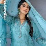 Floral Printed Sky Blue Georgette Salwar Kameez price in bangladesh