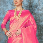 Kanjeevaram Saree In Pink price in bangladesh