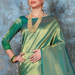 Kanjeevaram Saree In Green price in bangladesh