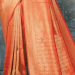 Kanjeevaram Saree In Orange price in bangladesh