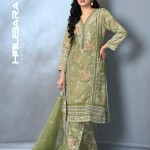 Organza Silk Floral Printed Embroidered Salwar Kameez price in bangladesh