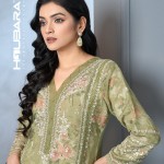 Organza Silk Floral Printed Embroidered Salwar Kameez price in bangladesh