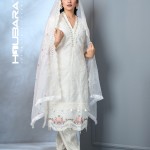 Organza White Embroidered Salwar Kameez price in bangladesh