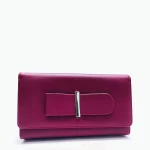 Pinkish Red Leather Hand Purse Bag price in bangladesh