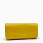 Yellow Leather Hand Purse Bag price in bangladesh